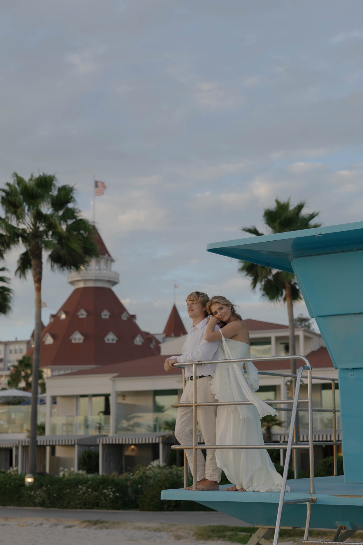 Jade and Patrick at La Valencia
